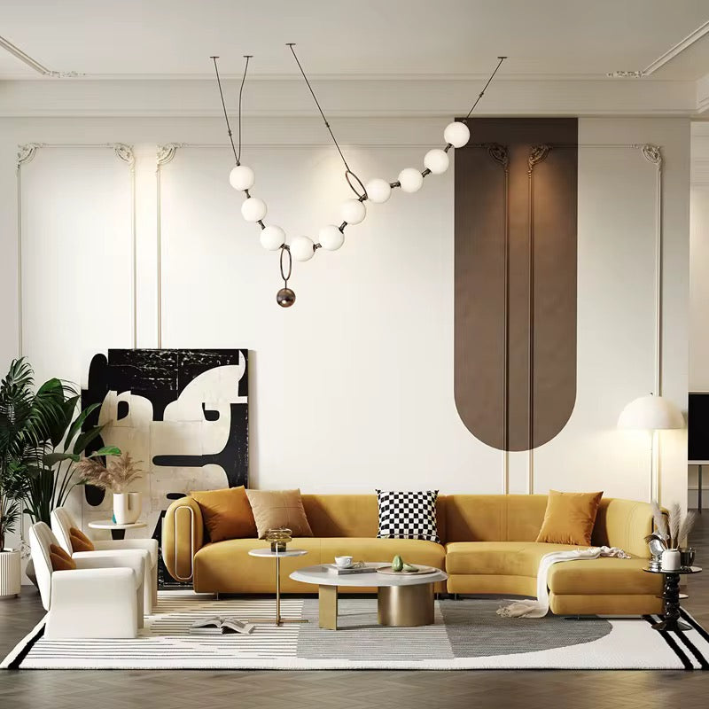 Maison de Luxe L Shape Sofa  - N744,320