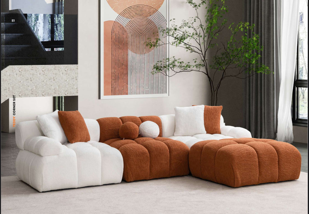Teddy Standard L Shape Sofa - N800,000